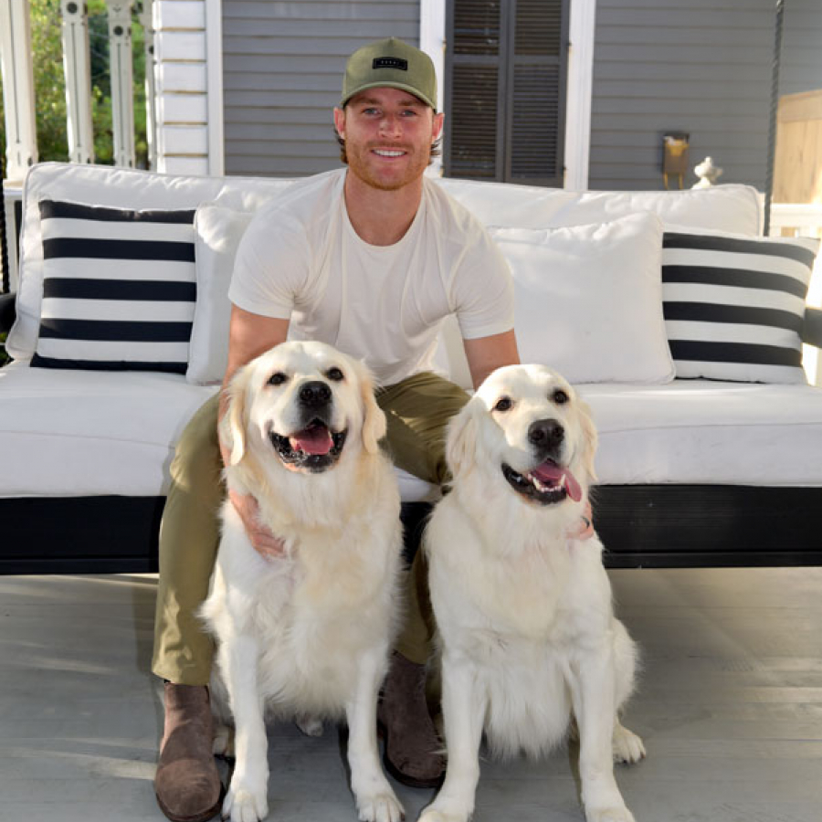 Wil Lutz: The NFL Underdog Gets a Kick Out of His English Cream Golden Retrievers